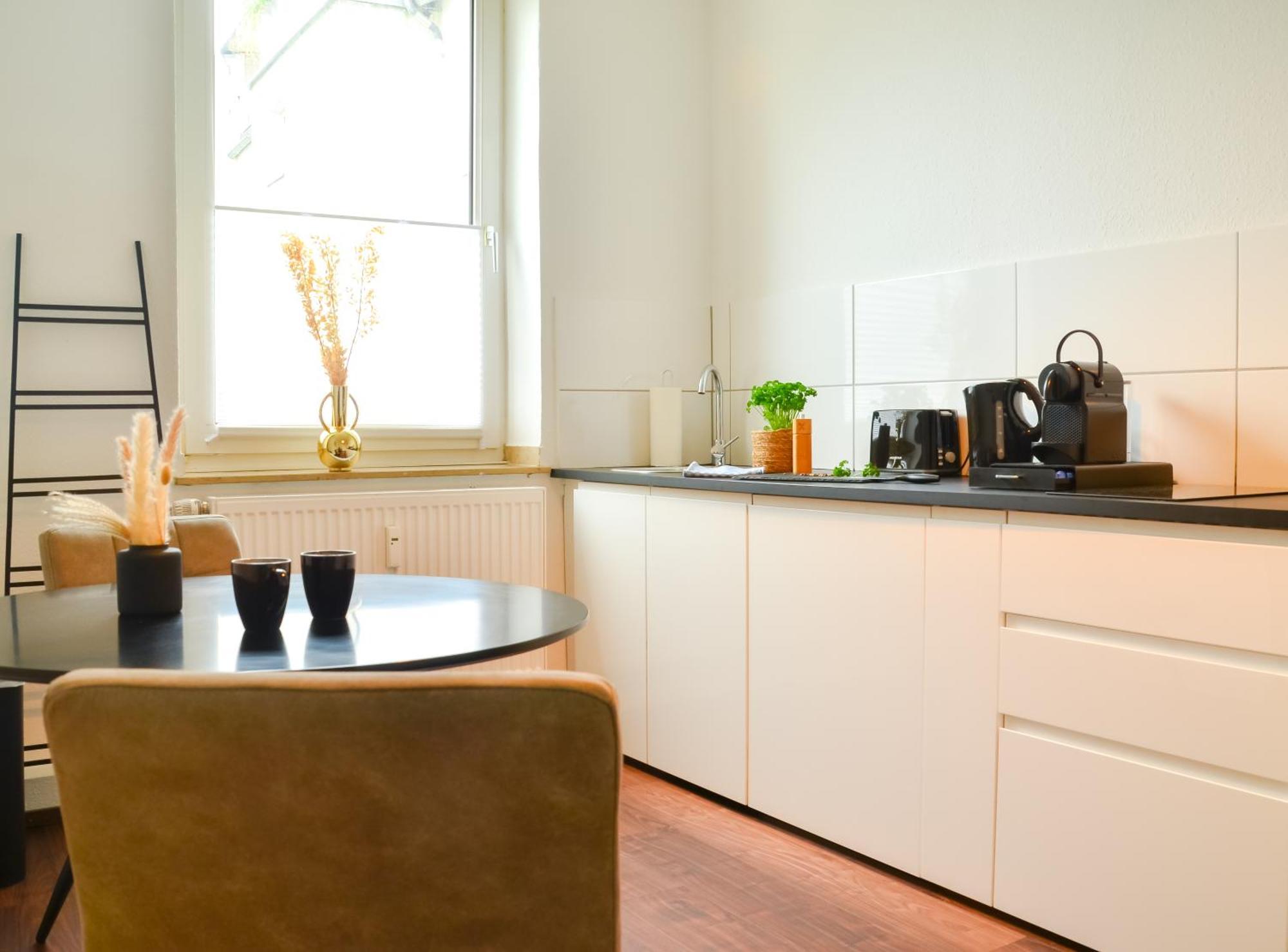 Milpau Buer 3 - Modernes Und Zentrales Premium-Apartment Mit Queensize-Bett, Netflix, Nespresso Und Smart-Tv Gelsenkirchen Buitenkant foto